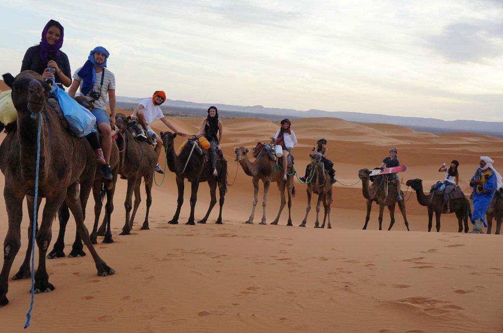 Kasbah Tamariste Bed & Breakfast Merzouga Exterior photo